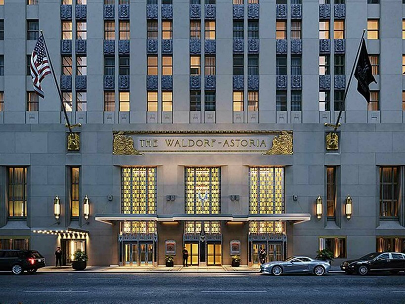 Отель Waldorf Astoria в Нью-Йорке