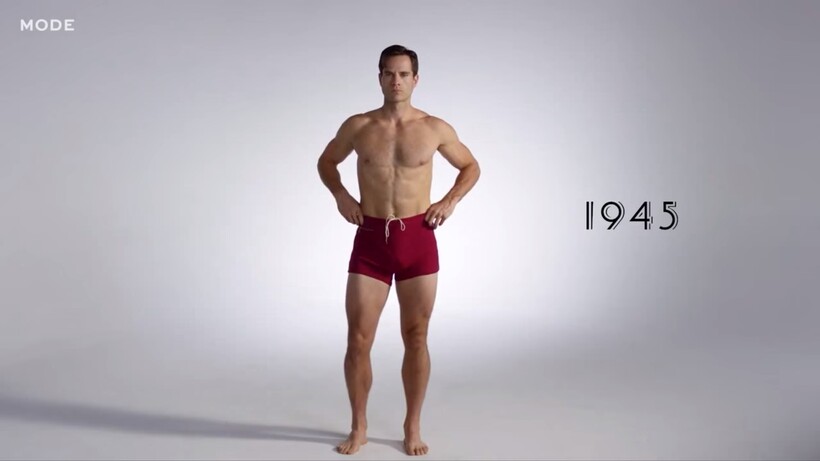 От комбинезона до плавок: как менялась мужская пляжная мода за 100 лет
